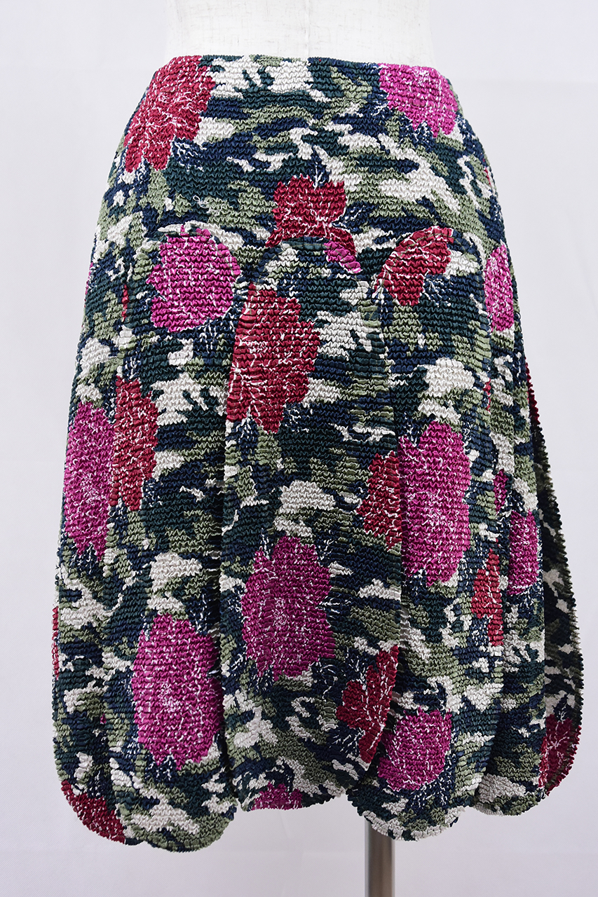 新品・未使用）ノコオーノ（NOKO OHNO）花柄プリーツスカート | MONA Due Vintage